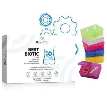 BESTLAB BestBiotic PROBIOTYK NOWEJ GENERACJI DR Caps 30 kaps. + GRATIS