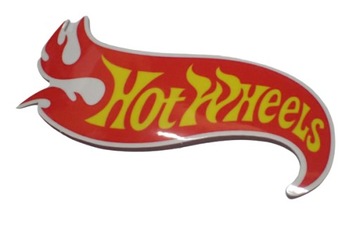 HOT-WHEELS HOT WHEELS MOTOCROSS NAKLEJKA STICKER 10,2 x 4,6 cm
