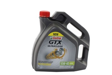 Olej CASTROL GTX ULTRACLEAN A3/B4 10W40 4L