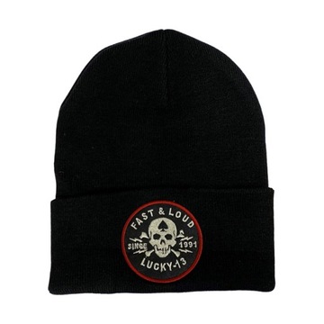Czapka Lucky 13 Fast and Loud Czarna