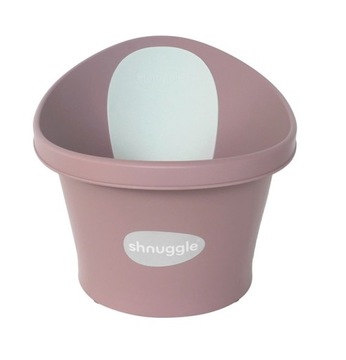 SHNUGGLE Wanienka z odpływem i piankowym oparciem Blossom Pink