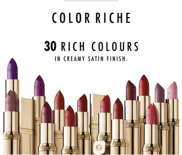 L'Oreal Paris Color Riche 635Worth it Mediu pomadka do ust satynowa nawilża