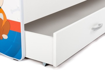 Детская кровать 180х80 с ящиком + матрас НЕЛИ