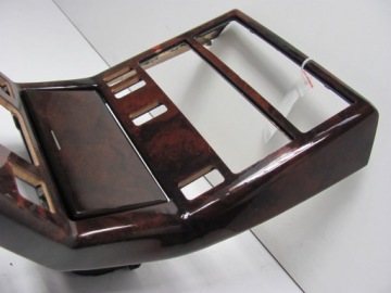 Mercedes R129 SL Wood, тоннель консоли кокпита