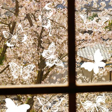 Наклейки на окна с животными, предотвращение столкновений