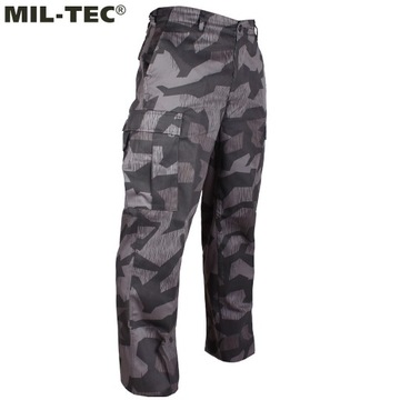 Военные тактические брюки-карго Mil-Tec US Ranger BDU Splinter Night M