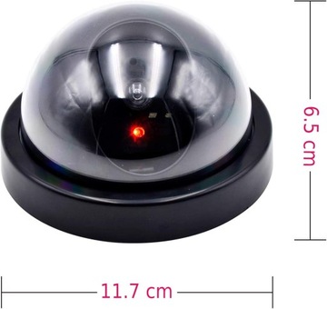 МАТЕРИАЛ КАМЕРЫ ДЛЯ МОНИТОРИНГА ВИДЕООБРАЖЕНИЯ КУПОЛЬНЫЙ СВЕТОДИОД 2xAA