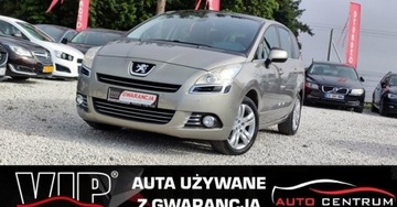 Peugeot 5008 I Minivan 1.6 THP 156KM 2010 Peugeot 5008 1.6i 156kM 7 OS. PANORAMA Klima T...