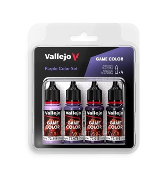 Zestaw purpurowych farb, Vallejo Game Color 72.382