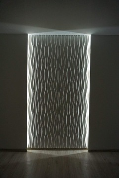 3D ГИПСОВАЯ ПАНЕЛЬ «ДУНАЙСКИЕ ВОЛНЫ»