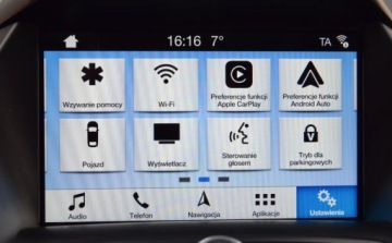 Ford Kuga II SUV Facelifting 2.0 TDCi 180KM 2017 Ford Kuga 2.0 TDCI 180P AWD ST-Line PowerShif Fuul Ledy Kamera Lopatki, zdjęcie 27