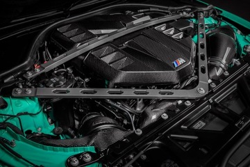 Карбоновый кожух двигателя BMW M3 G80 матовый EVENTURI