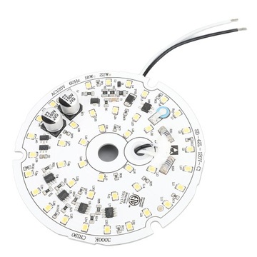 Panel zamienny wentylatora sufitowego 3,93 cala Led AC120V 18 W 2000 lm Moż