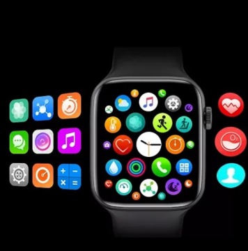 SMARTWATCH ЧАСЫ ПОЛЬСКОЕ МЕНЮ РАЗГОВОРЫ СПОРТ SMART WATCH ЖЕНСКИЕ РОЗОВЫЕ