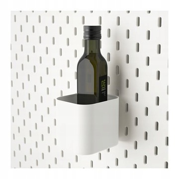 IKEA SKADIS Pojemnik, biały