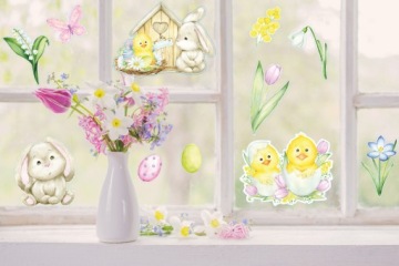 НАКЛЕЙКА НА ПАСХАЛЬНОЕ ОКНО XLA РОЖДЕСТВЕНСКИЙ НАБОР