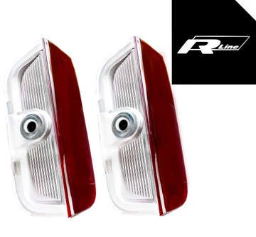 LED Projektor drzwi HD+ Premium VW R line Arteon Passat B8 Touareg R-line