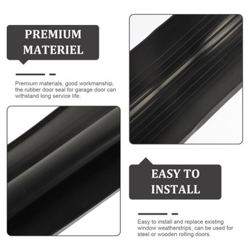 Usuwanie czynników atmosferycznych z bocznej uszczelki drzwi garażowych