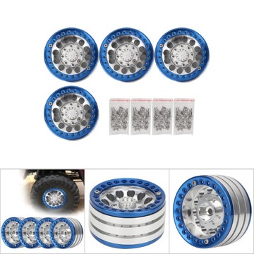 4 × SAKURA RIMS 1,9 дюйма для радиоуправляемой машины SCX10 1/10
