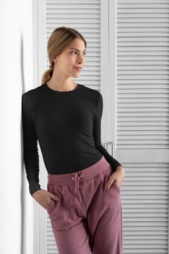 PODKOSZULKA z długim rękawem damska BAWEŁNA r. M