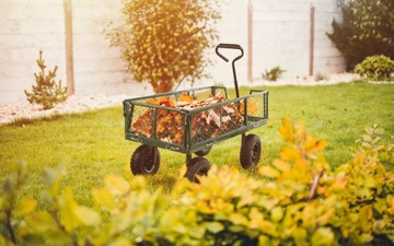 БОЛЬШАЯ СКЛАДНАЯ САДОВАЯ ТЕЛЕЖКА ДЛЯ ПЛЯЖНОГО ТРАНСПОРТА