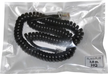 KABEL Spiralny do czytnika MODEMU TERMINALA 3,5m