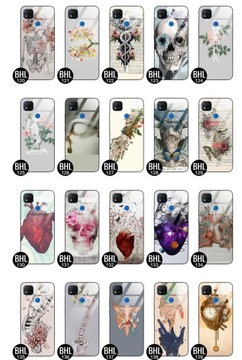 СТЕКЛЯННЫЙ чехол для XIAOMI REDMI 9C Case Beautiful Designs
