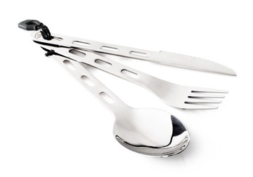 Zestaw sztućców GSI Glacier Stainless 3 PC Cutlery