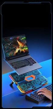 ОХЛАЖДАЮЩАЯ ПОДСТАВКА ДЛЯ НОУТБУКА 12–17 ФУТОВ, 10 вентиляторов