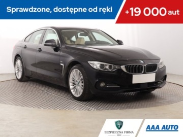 BMW Seria 4 F32-33-36 Coupe 420i 184KM 2015 BMW 4 Gran Coupe 420i xDrive, Salon Polska, 4X4