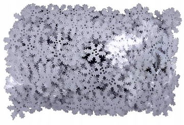 Снежинки конфетти декоративные школьные блестки