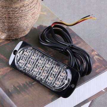 36 Вт, 12–24 В, 12 светодиодов, стробоскоп