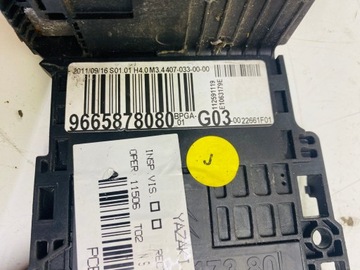 MODUL NAPÍNÁK AKUMULÁTORU PEUGEOT 508 9665878080 G03 #188