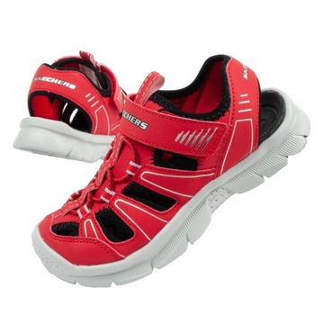 Детские сандалии Skechers Relix 406520L/RDBK