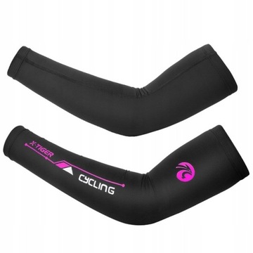 rowerowy RĘKAW KOLARSKI rękawki KOMPRESYJNY x2 XL