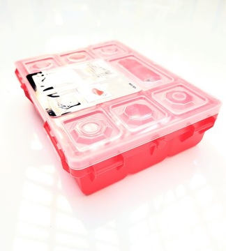 органайзер с возможностью тандемного двойного соединения, 5 отделений 19х14 см, мастерская дома