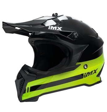 Kask na crossa,quada,ENDURO IMX FMX-02 FLUO L