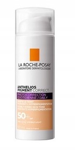 La RochePosay Anthelios 50SPF pigment correct 50ml
