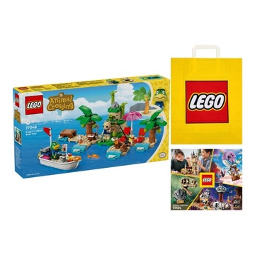 LEGO ANIMAL CROSSING - Rejs dookoła wyspy Kapp’n (77048) +Torba +Katalog