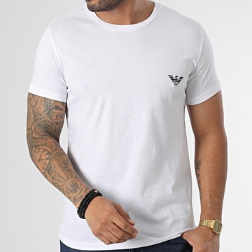 EMPORIO ARMANI efektowny męski t-shirt koszulka XL