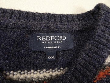 Redford Sweter Lambs Wool 3XL XXL