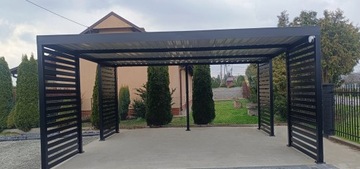 Carport Premium - автомобильный сарай 6x6 антрацит