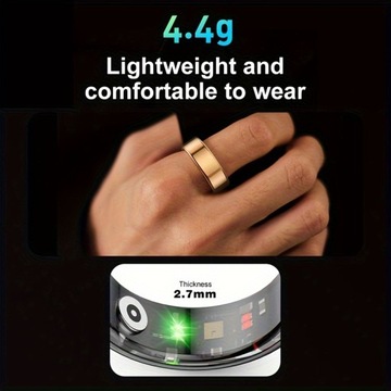 Фитнес-трекер Smart Ring Тренировка SmartRing, шаги, расстояние, калории