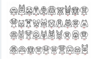 ОЖЕРЕЛЬЕ С СОБАКОЙ 120 ОБРАЗОВ СОБАКИ ВЫБЕРИТЕ ПОДАРОК ​​ГРАВИРОВКА ИМЕНИ СОБАКИ