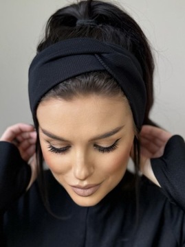 ПОВЯЗКА НА УШИ ЖЕНСКАЯ, ТОНКАЯ, УДОБНАЯ, ЛЕГКАЯ, РЕБРИСТАЯ, ЦВЕТНАЯ