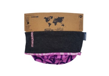 Теплая, двусторонняя, термозимняя шапка.