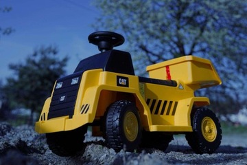 ГУСЕНИЧНЫЙ САМОСВАЛ для ребенка-ПОЕЗДНИК с аккумулятором 6В 4Ач