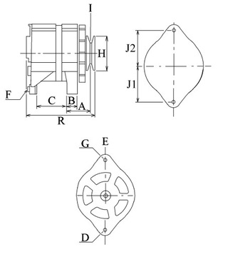 ГЕНЕРАТОР BELOS KUBOTA STEINER TUCHEL D1105 V1505