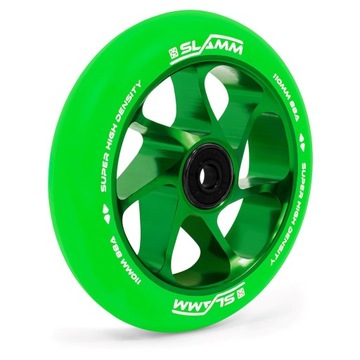 Trwałe i Stylowe Koła do Hulajnogi Wyczynowej zielone Slamm 110 mm Team