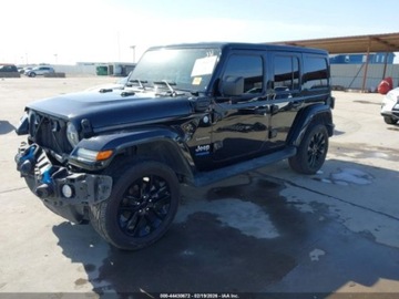 Jeep Wrangler IV 2022 Jeep Wrangler UNLIMITED SAHARA 4X4, 2022r., 4x4, 2.0L 2.0 Hybryda Plug-in, zdjęcie 1